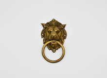 Load image into Gallery viewer, Brass Lion Door Knocker
