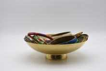 Load image into Gallery viewer, Vintage Handmade Brass Bowl
